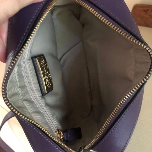 COPY - VALENTINO Babette Studded Leather Chain Strap Camera Bag Blackberry Purp… - Picture 12 of 16